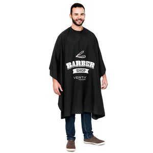 Capa de Corte Masculina Preta Vertix
