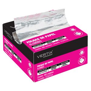 Folhas de Papel Aluminio Cortadas Vertix