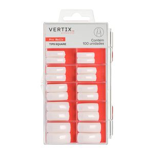 Caixa Tips Square 100 Unidades Vertix