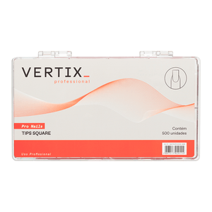Caixa Tips Square 500 Unidades Vertix