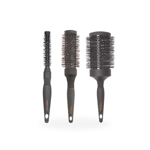 Kit 3 Escovas Silver Hot Ion - Vertix